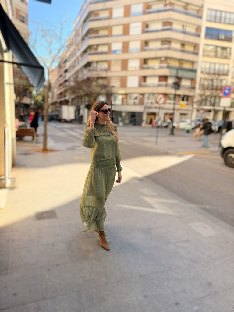 CAMISA C/FRUNCIDO CUADRITOS